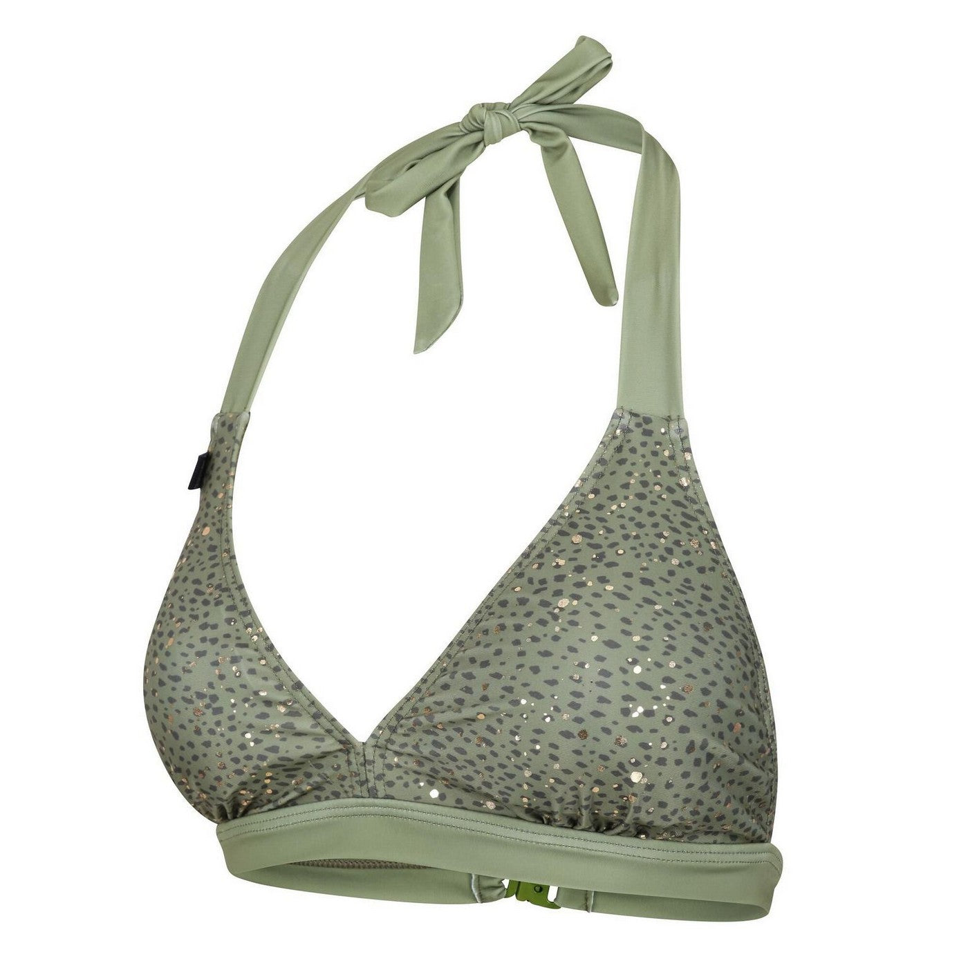 Green Fields - Lifestyle - Regatta Womens-Ladies Flavia Leopard Print Bikini Top