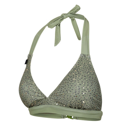 Green Fields - Lifestyle - Regatta Womens-Ladies Flavia Leopard Print Bikini Top
