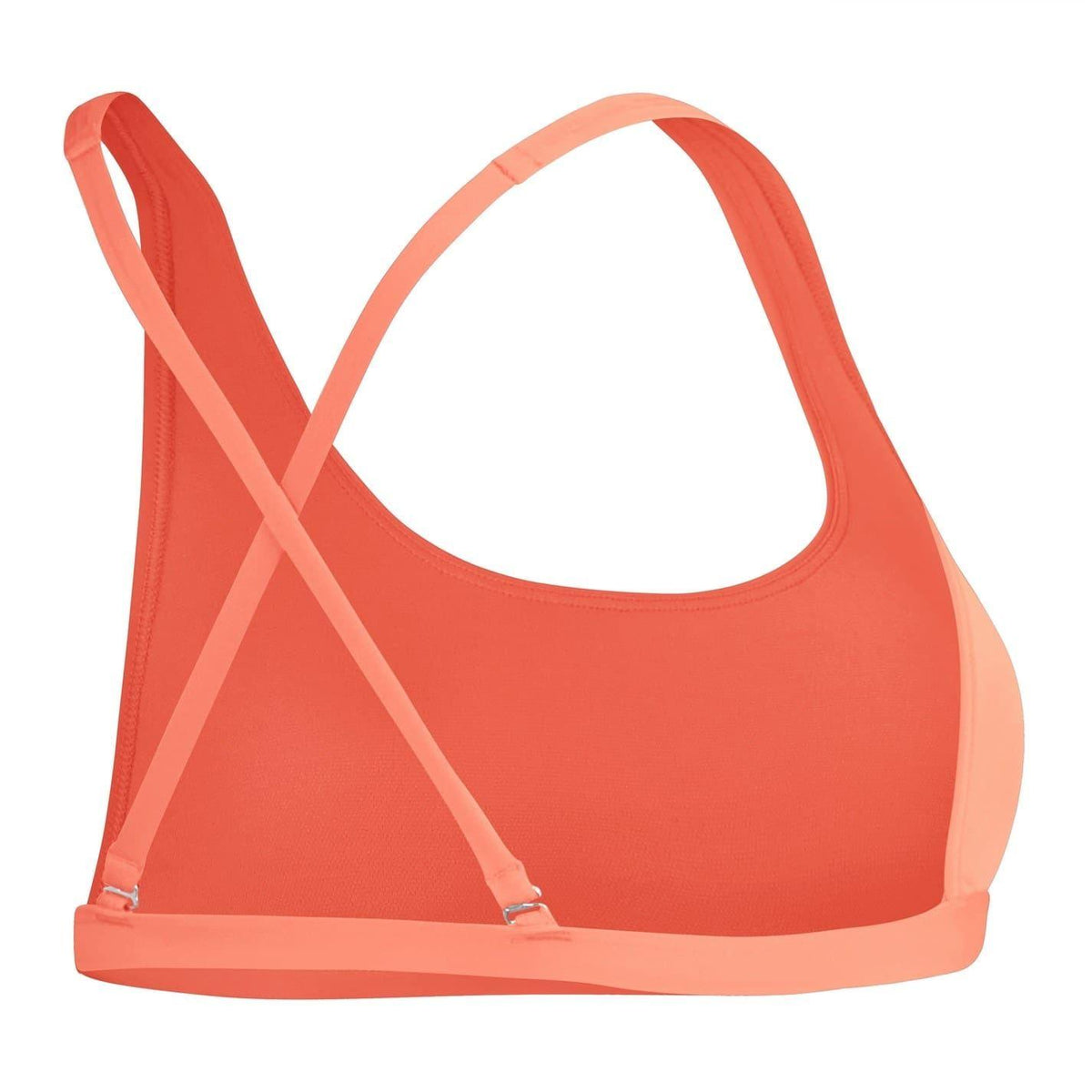 Peach - Back - Speedo Womens-Ladies Flu3nte Bikini Top
