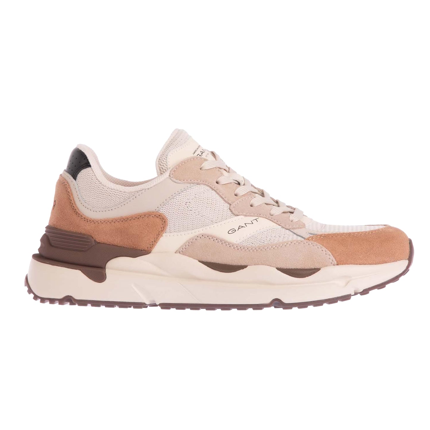 Beige - Back - Gant Mens Zupimo Trainers