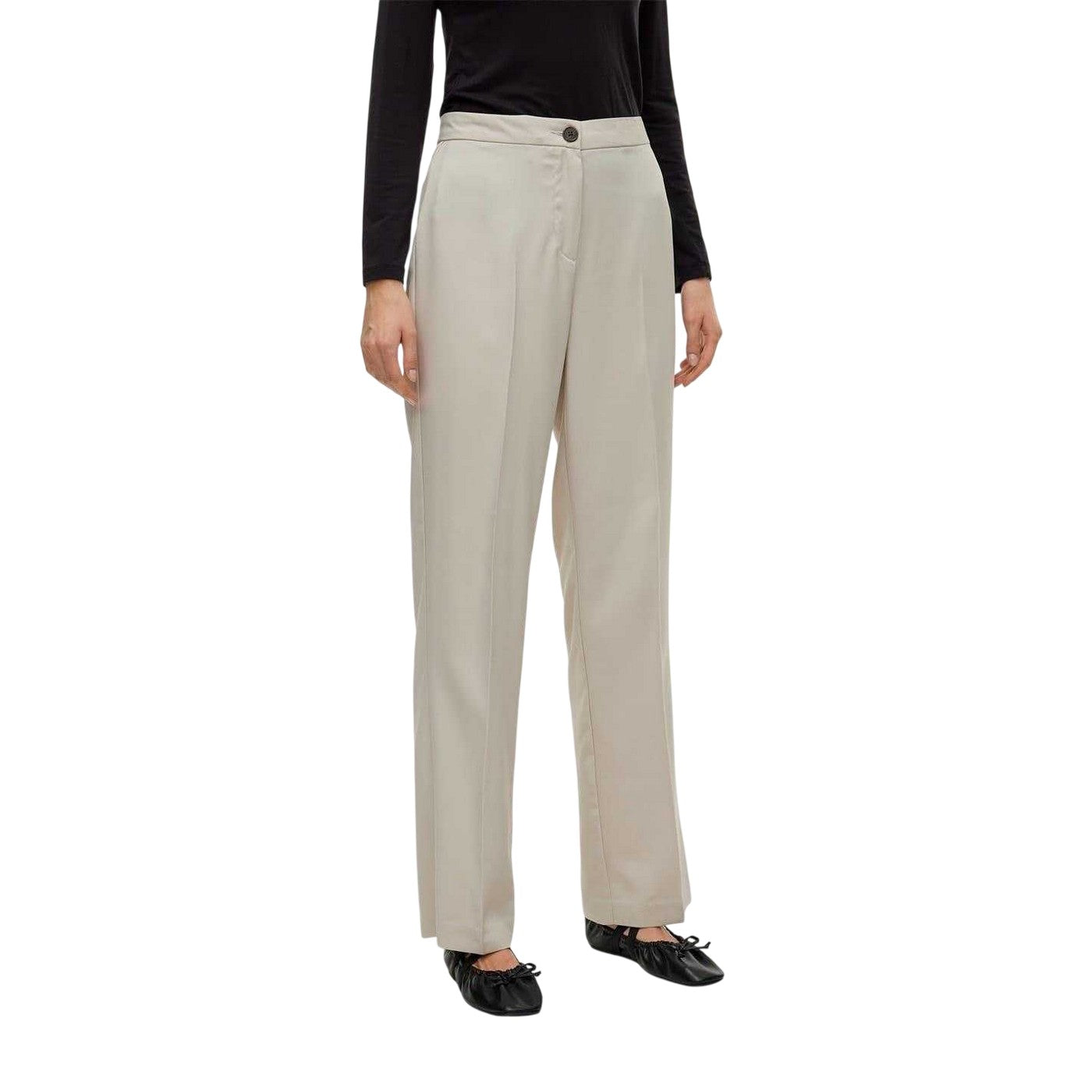 Silver - Lifestyle - Vero Moda Womens-Ladies Vmrita Regular Trousers