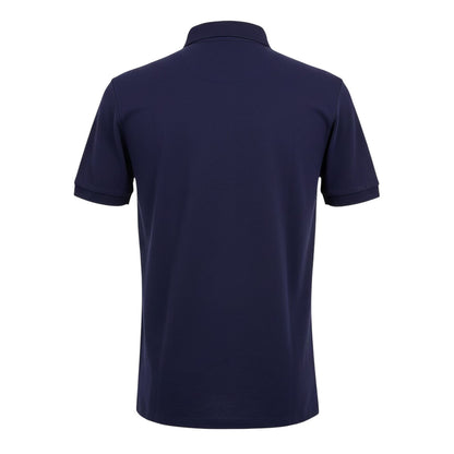 Navy - Back - Hugo Mens Dereso Short-Sleeved Polo Shirt