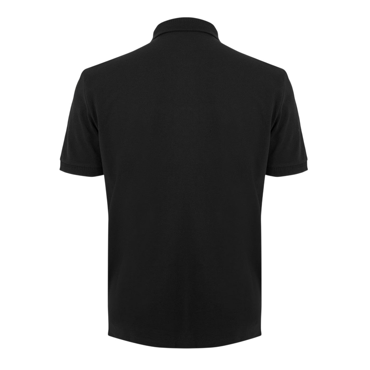 Black - Back - Hugo Mens Dereso Short-Sleeved Polo Shirt