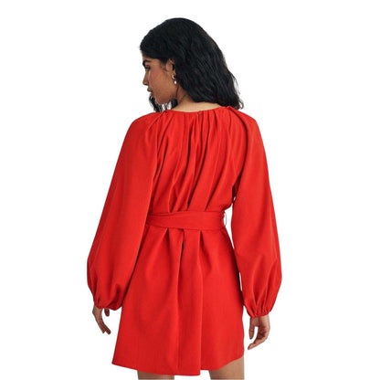 Red - Back - Nobody's Child Womens-Ladies Mayall A-line Mini Dress