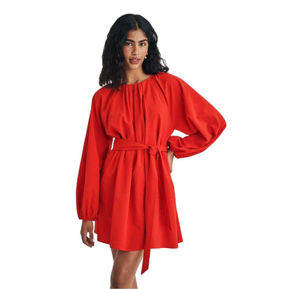 Red - Front - Nobody's Child Womens-Ladies Mayall A-line Mini Dress