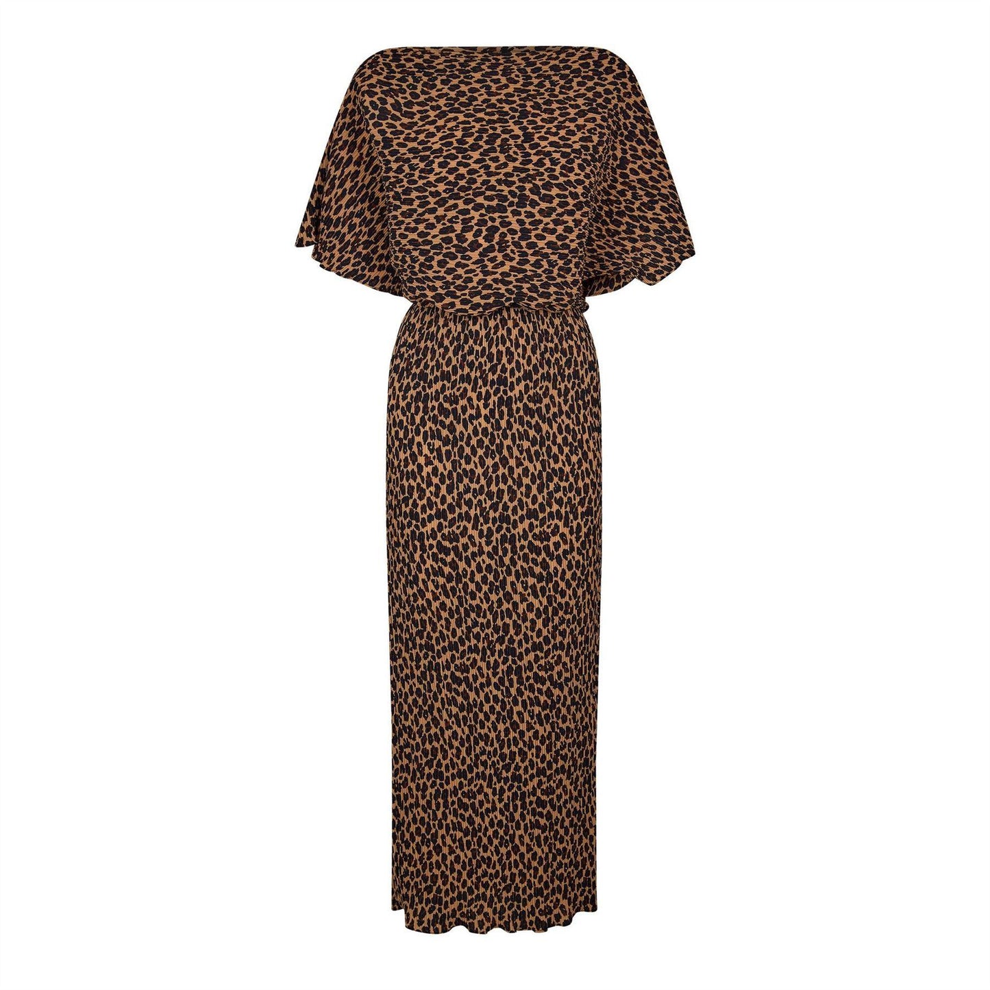 Brown - Front - Never Fully Dressed Womens-Ladies Tilly Maxi Dress