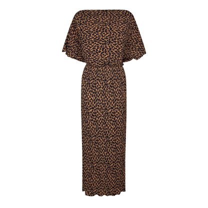 Brown - Front - Never Fully Dressed Womens-Ladies Tilly Maxi Dress