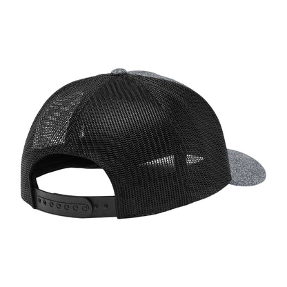 Heather - Back - Columbia Mens Logo Mesh Trucker Cap
