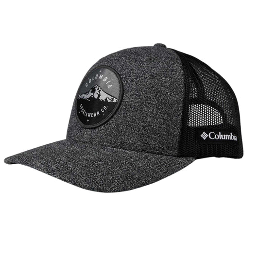 Heather - Front - Columbia Mens Logo Mesh Trucker Cap