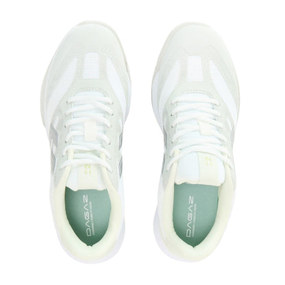White-Grey - Side - Hummel Womens-Ladies Dagaz V Mesh Trainers