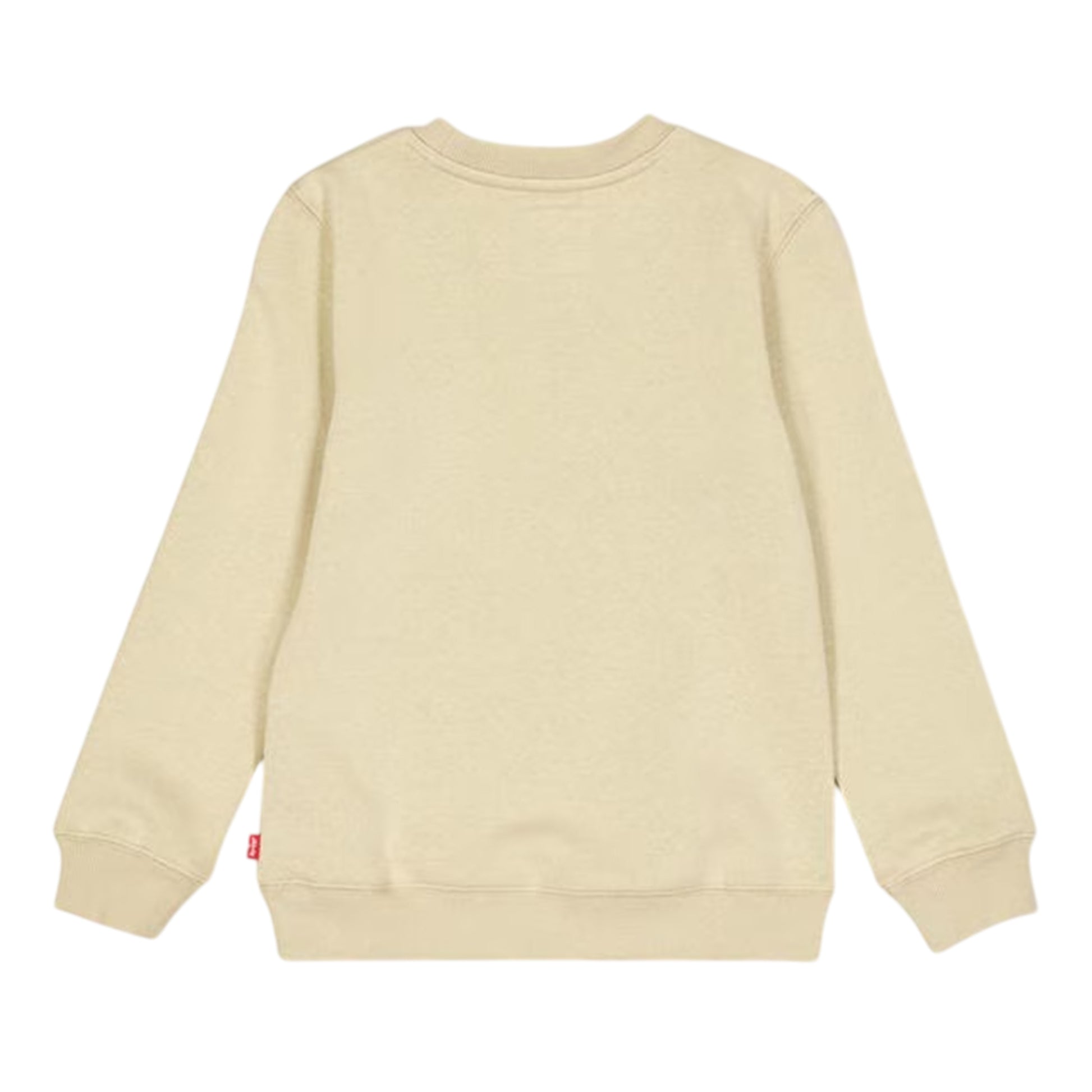 White-Red - Back - Levis Childrens-Kids Batwing Logo Crew Neck Sweatshirt