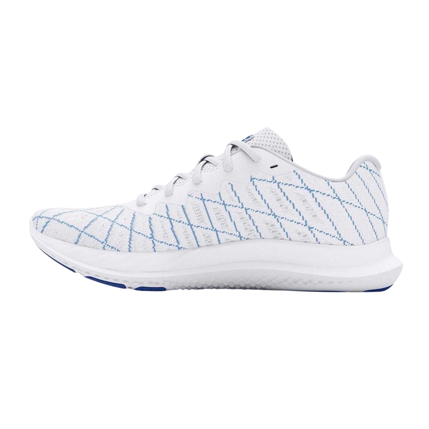 White - Back - Under Armour Womens-Ladies Charged Breeze 2 Running Shoes
