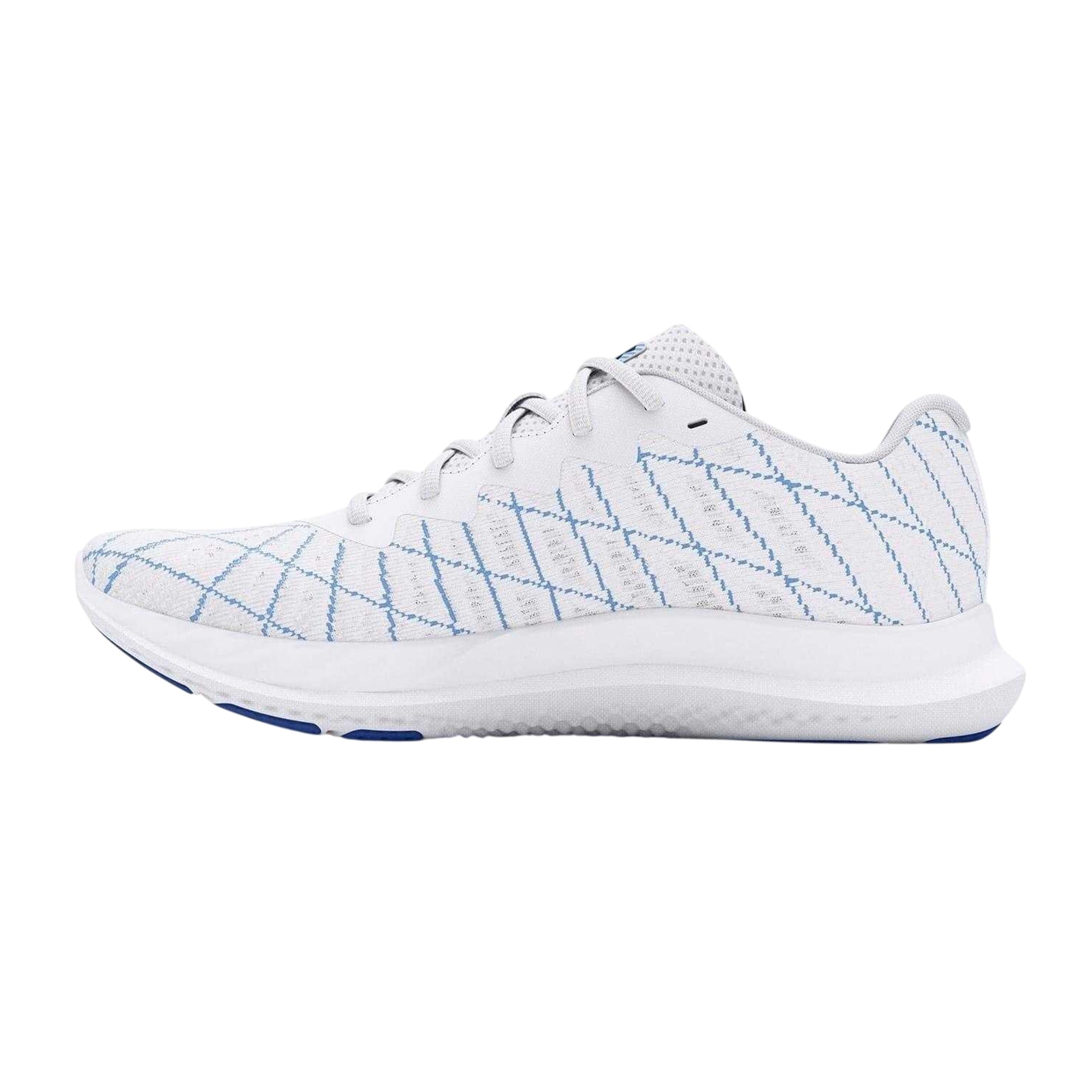 White - Back - Under Armour Womens-Ladies Charged Breeze 2 Running Shoes
