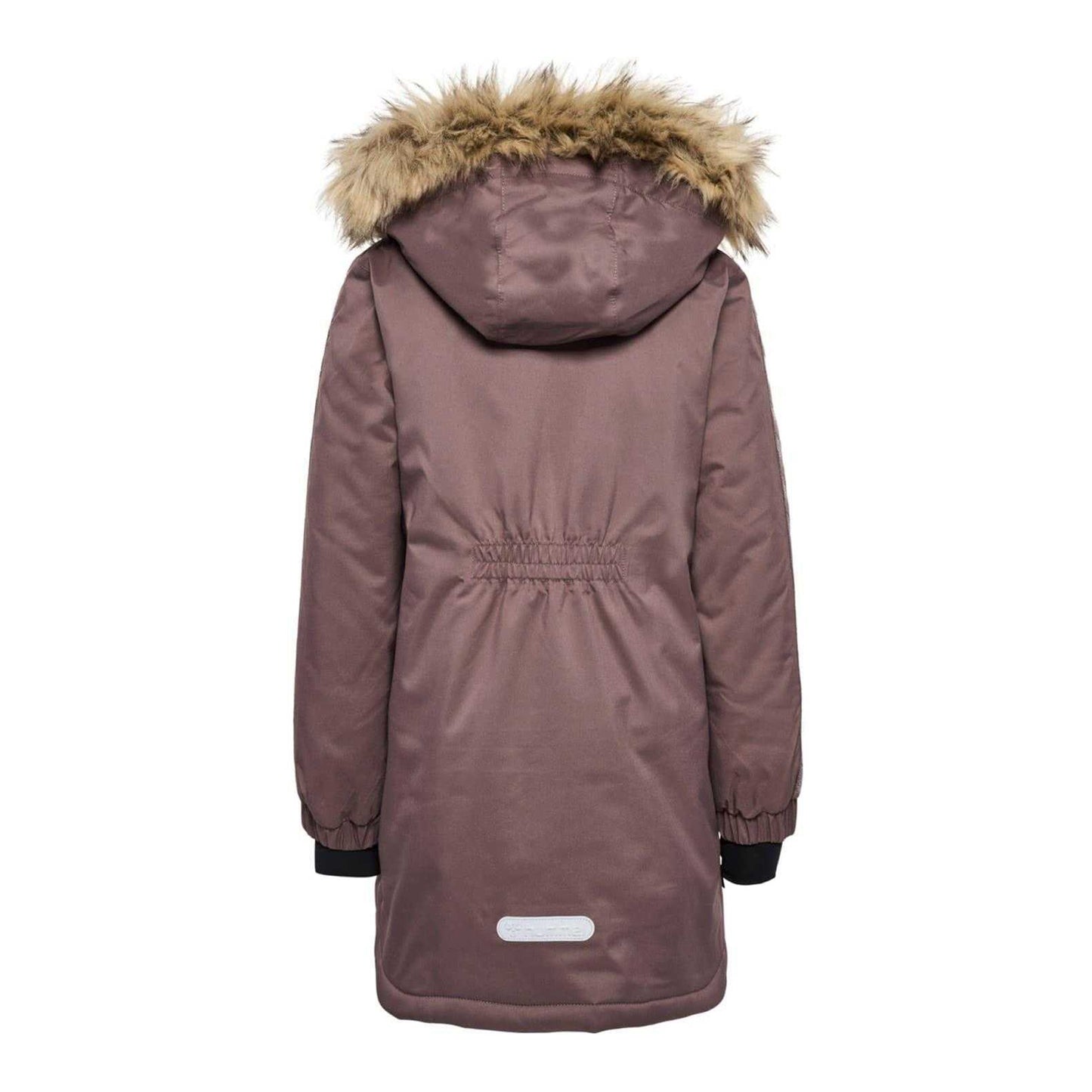 Mauve - Back - Hummel Childrens-Kids Leaf Parka