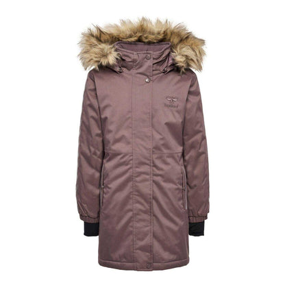 Mauve - Front - Hummel Childrens-Kids Leaf Parka