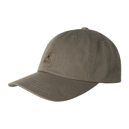 Smog - Front - Kangol Leather Backstrap Baseball Cap