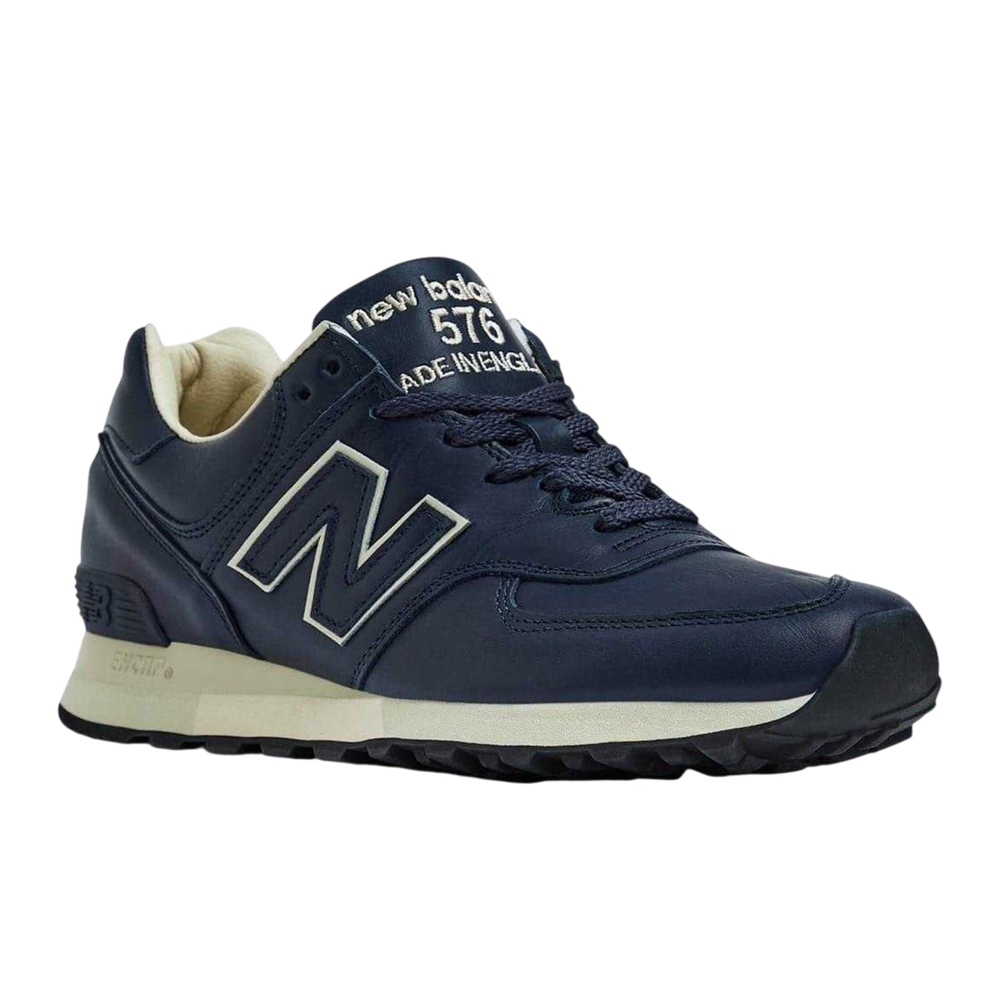 Sky Captain - Front - New Balance Womens-Ladies 576 Leather Low Cut Trainers