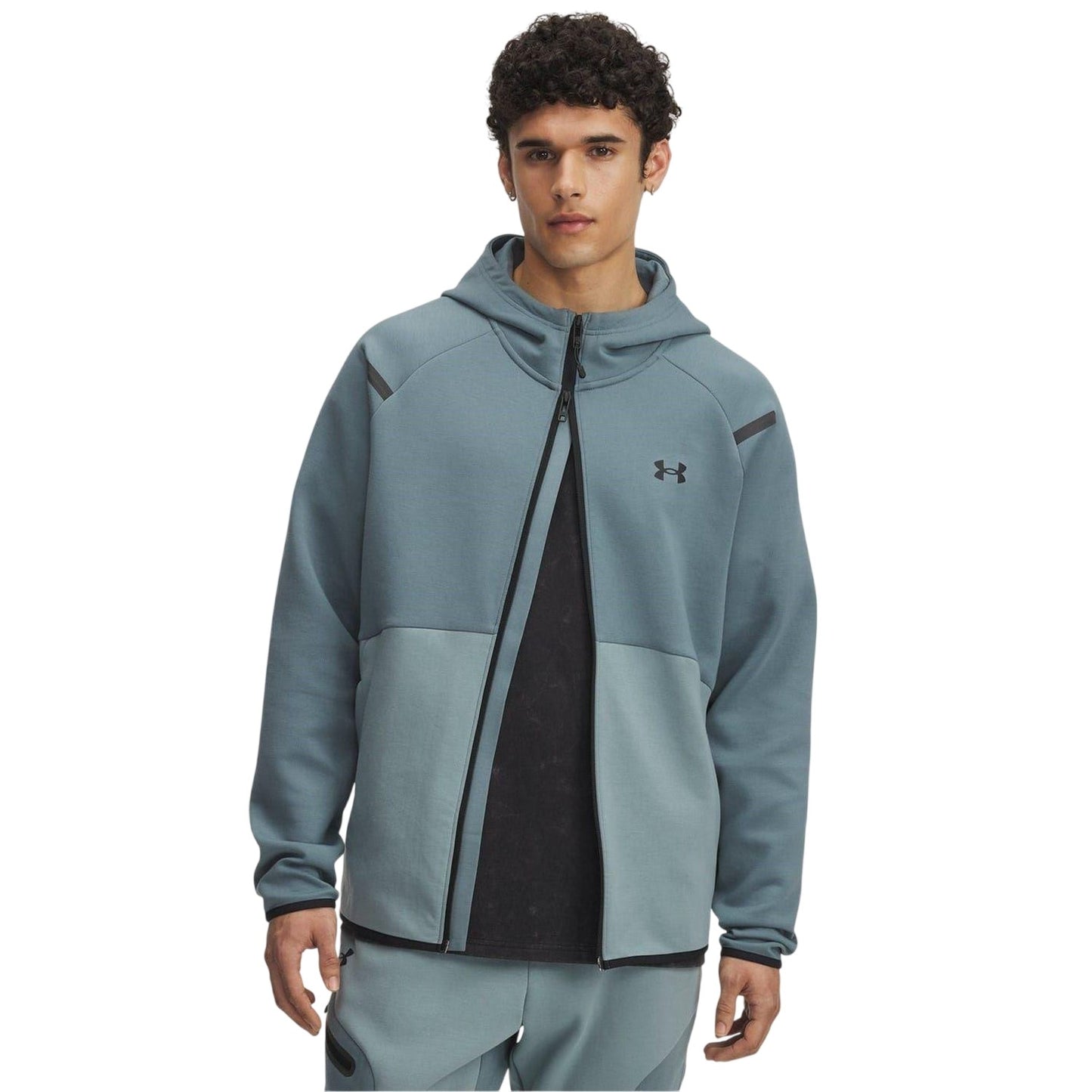Jasper - Front - Under Armour Mens Unstoppable Full Zip Hoodie