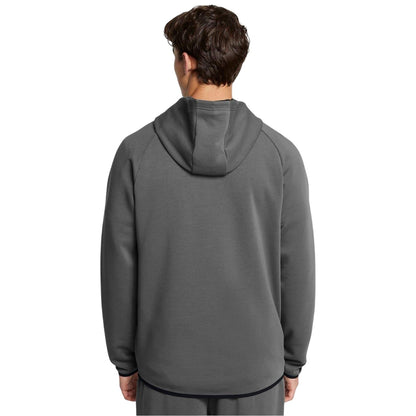 White Castlerock - Back - Under Armour Mens Unstoppable Full Zip Hoodie