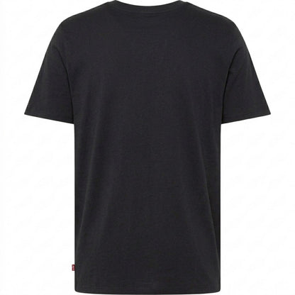 Black - Back - Levis Mens Logo Cotton Regular T-Shirt