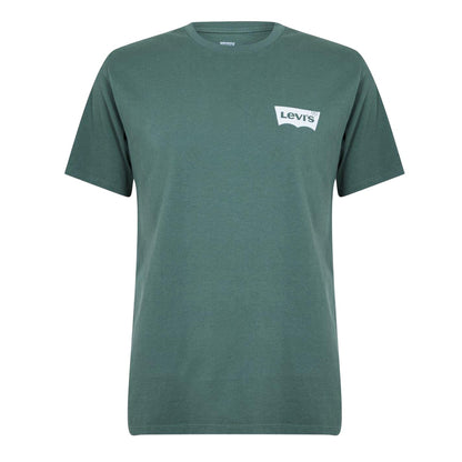 Dark Forest - Front - Levis Mens Logo Cotton Regular T-Shirt