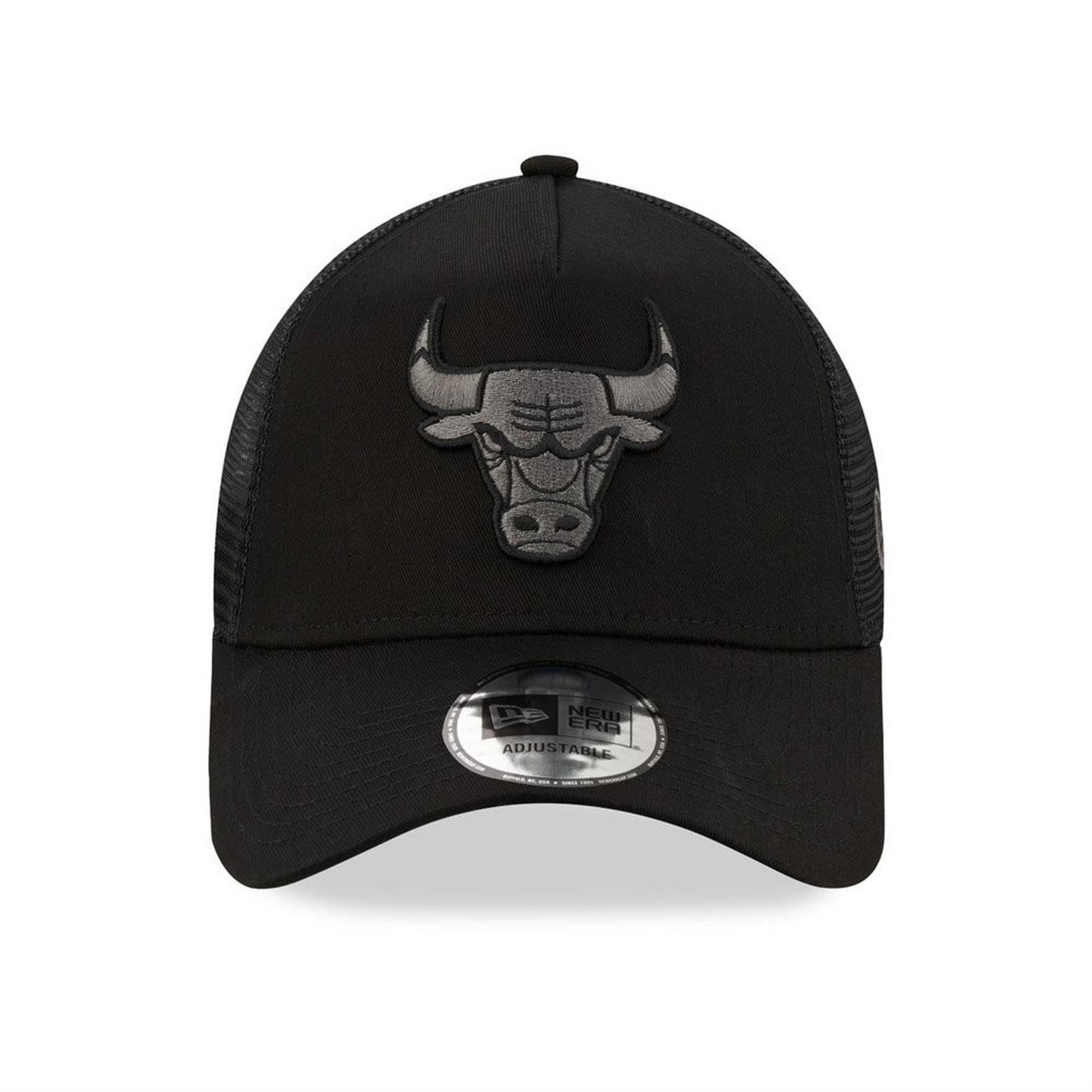 Black - Back - New Era 9Forty Chicago Bulls Trucker Cap