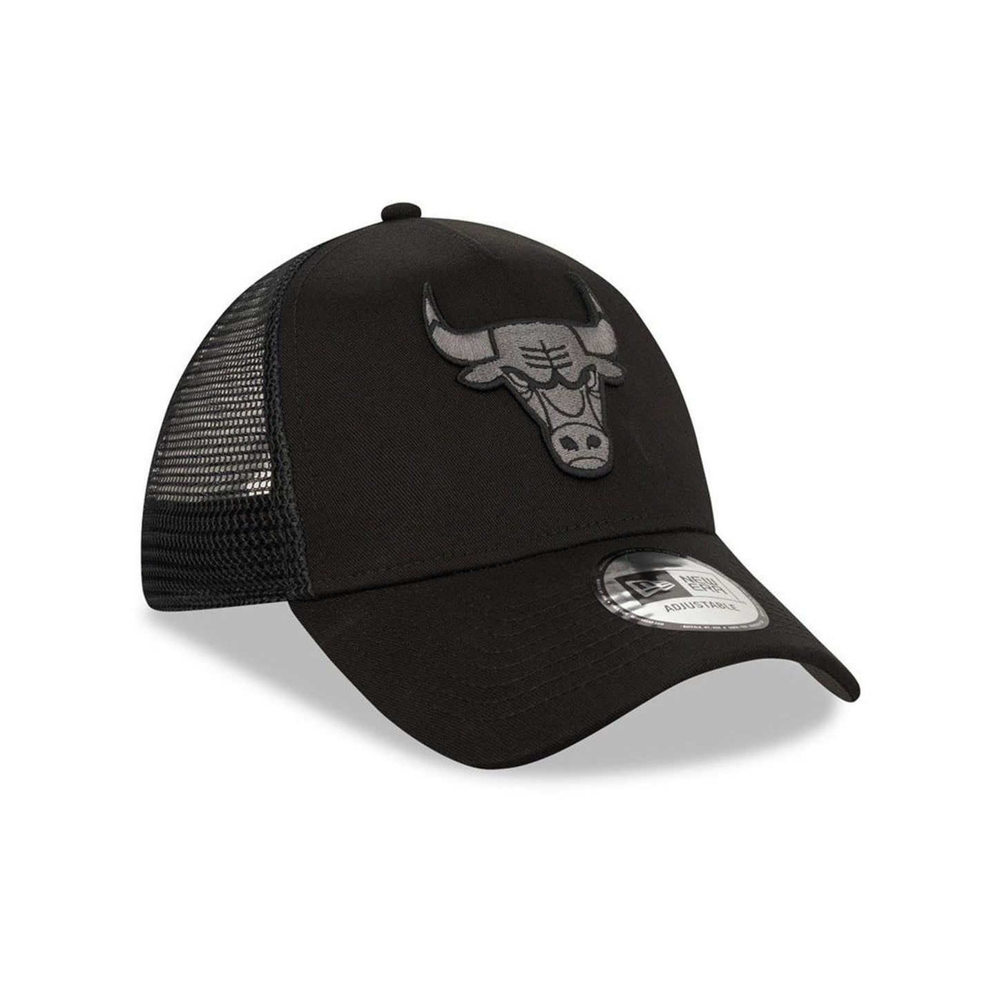 Black - Side - New Era 9Forty Chicago Bulls Trucker Cap