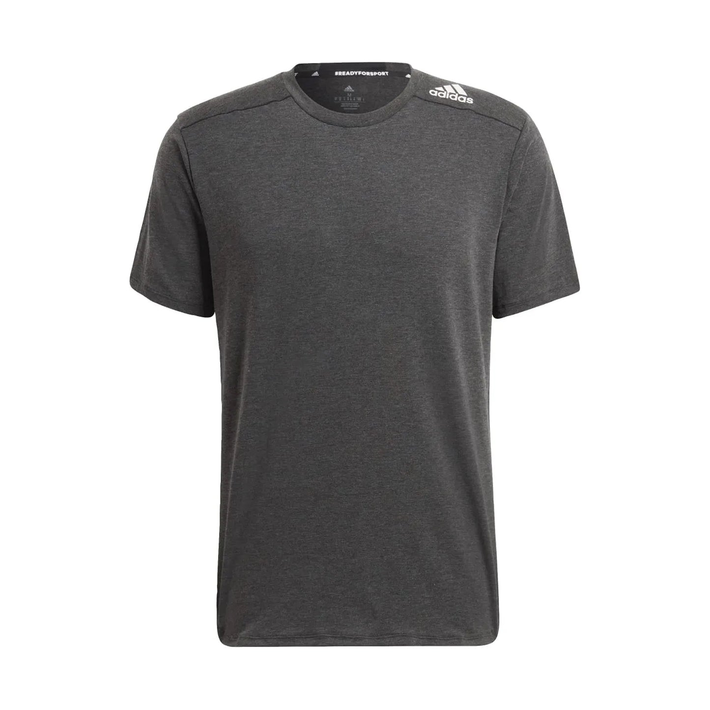 Black - Front - Adidas Mens Training T-Shirt