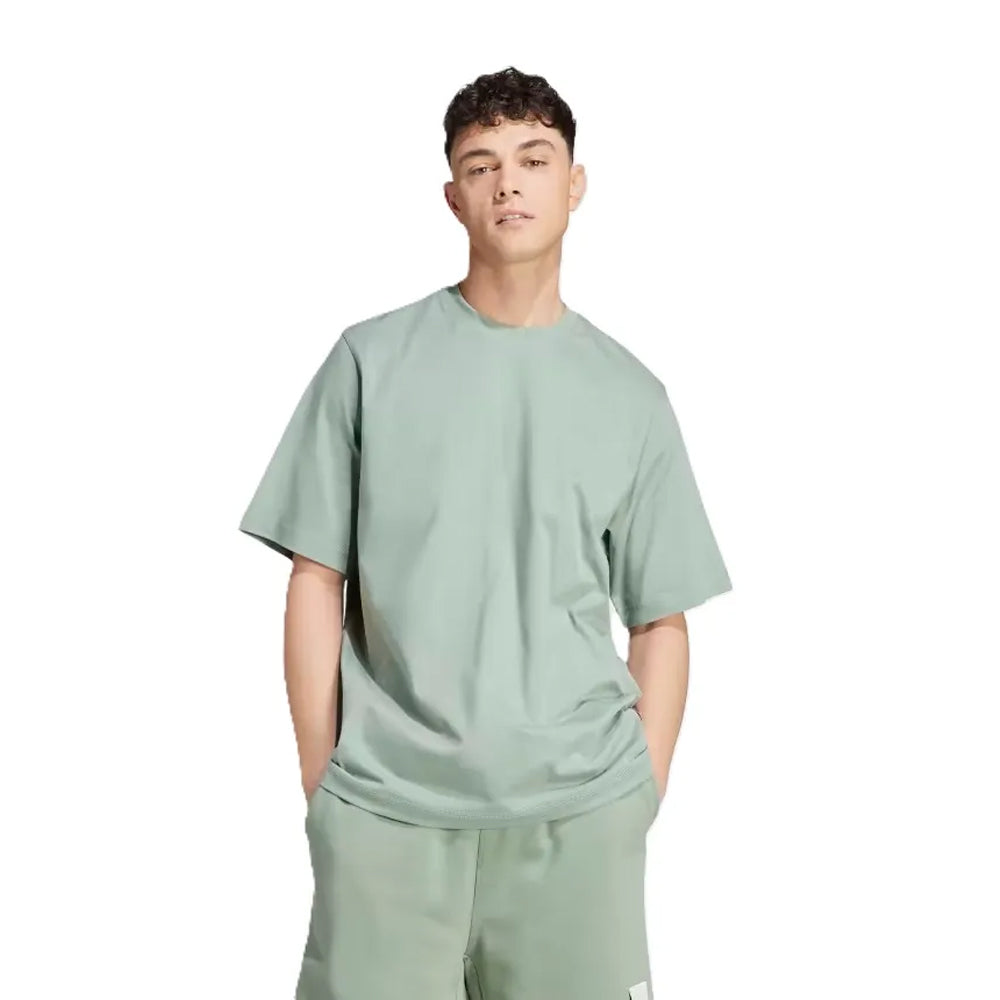 Green - Side - Adidas Unisex Adult Lounge T-Shirt