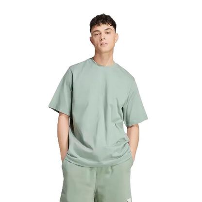 Green - Side - Adidas Unisex Adult Lounge T-Shirt