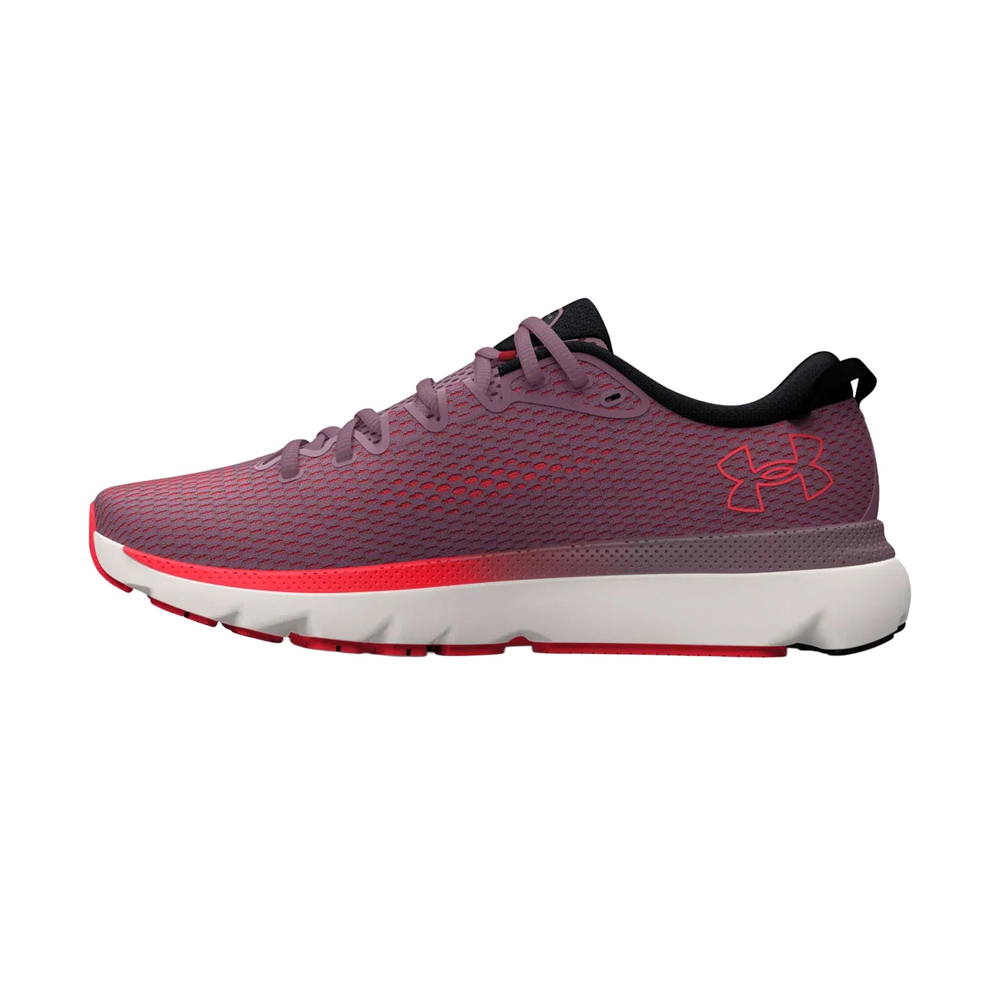 Purple - Back - Under Armour Womens-Ladies Hovr Infinite 5 Running Trainers