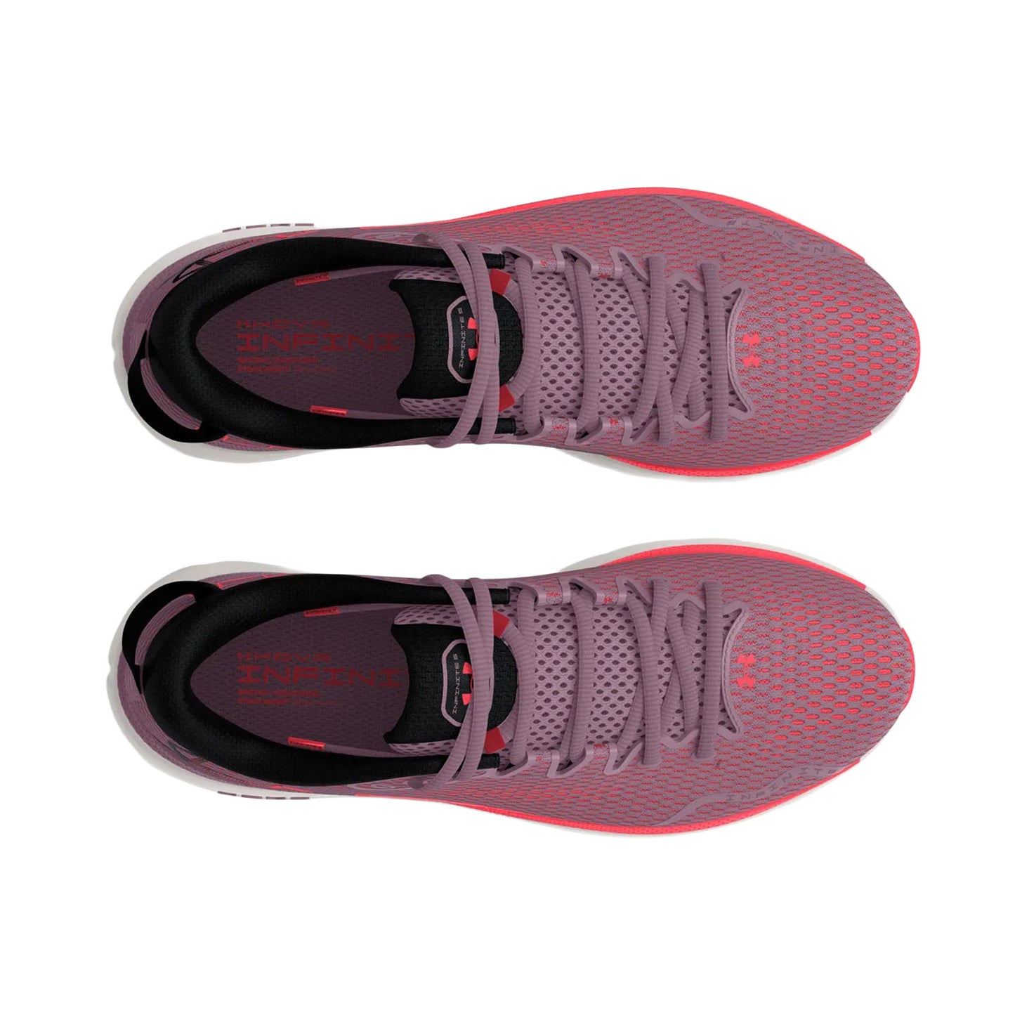 Purple - Lifestyle - Under Armour Womens-Ladies Hovr Infinite 5 Running Trainers