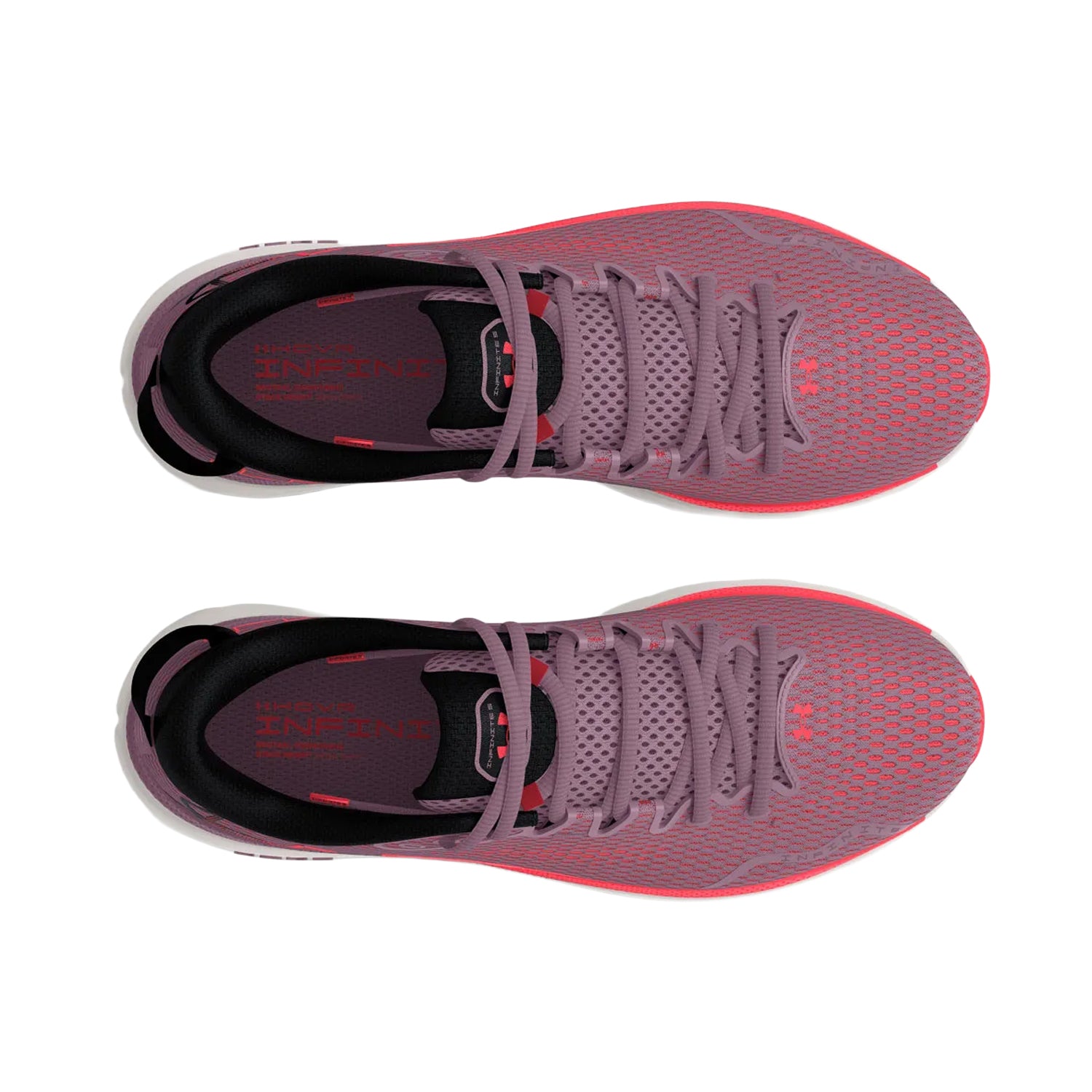 Purple - Lifestyle - Under Armour Womens-Ladies Hovr Infinite 5 Running Trainers