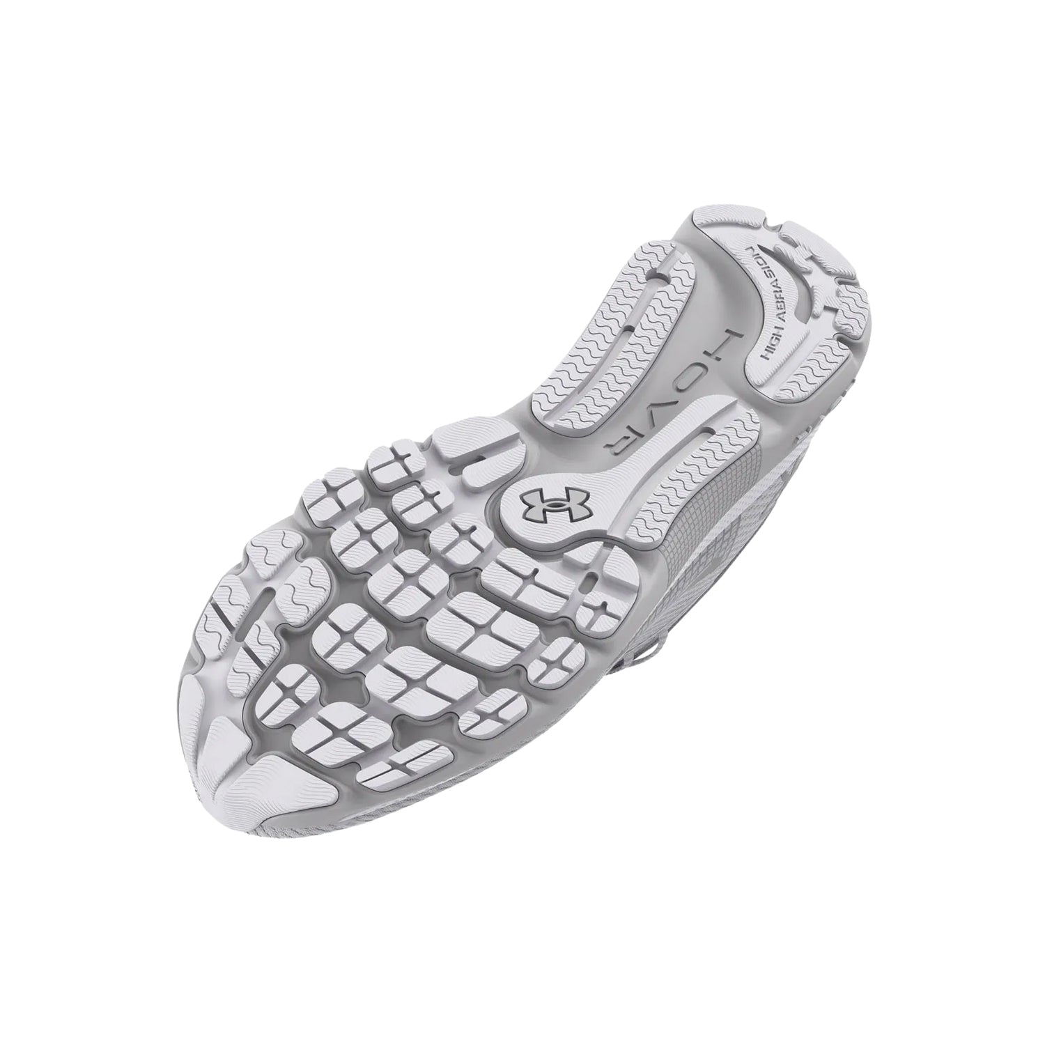 White - Pack Shot - Under Armour Womens-Ladies Hovr Infinite 5 Running Trainers