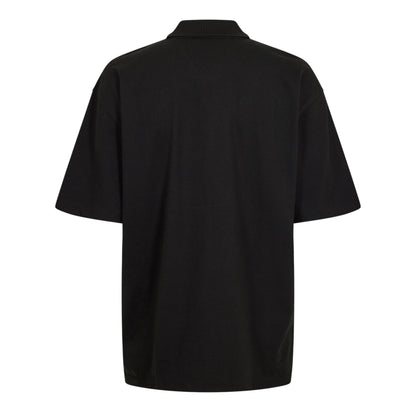 Black - Back - Hugo Mens Dardigo Rose Polo Shirt