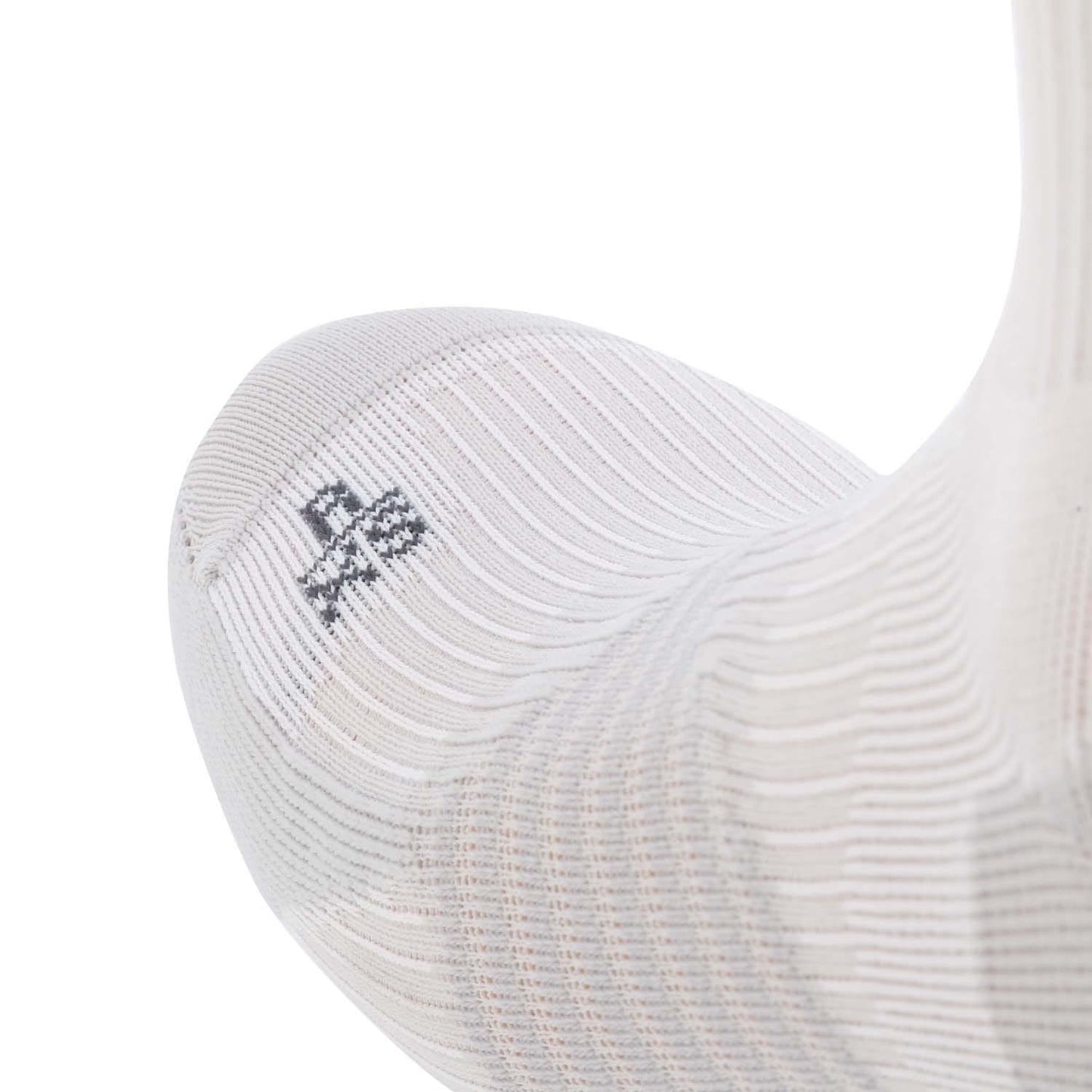 White-Grey - Side - Adidas Mens Run X Ankle Socks