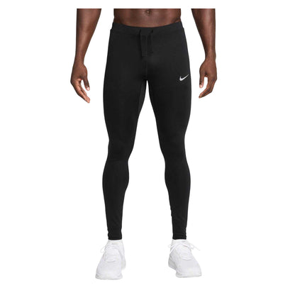 Black - Front - Nike Mens Miler Running Tights