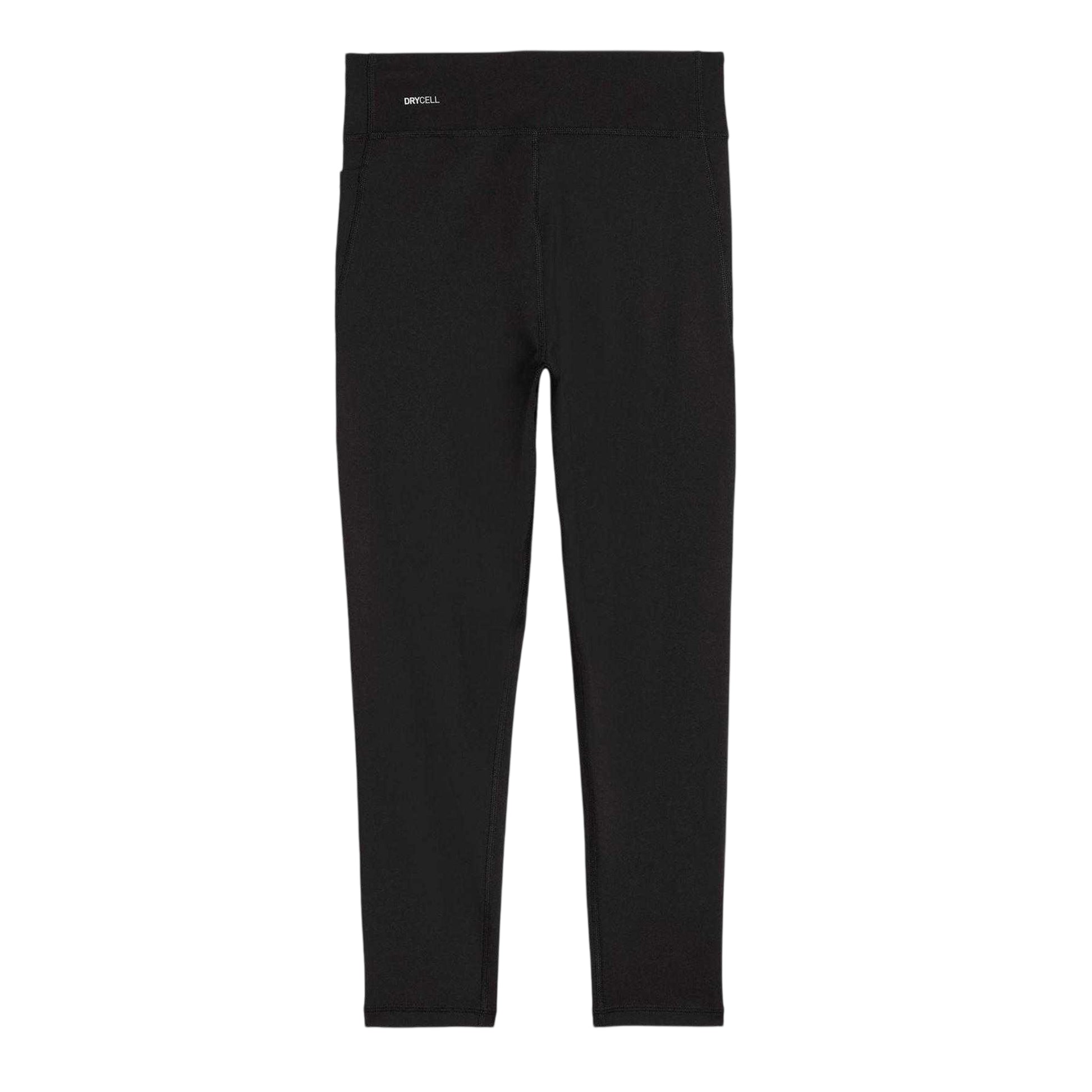 Black - Back - Puma Womens-Ladies Essentials Tights