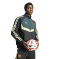 Black-Green - Lifestyle - Adidas Mens Manchester United FC Woven Track Top