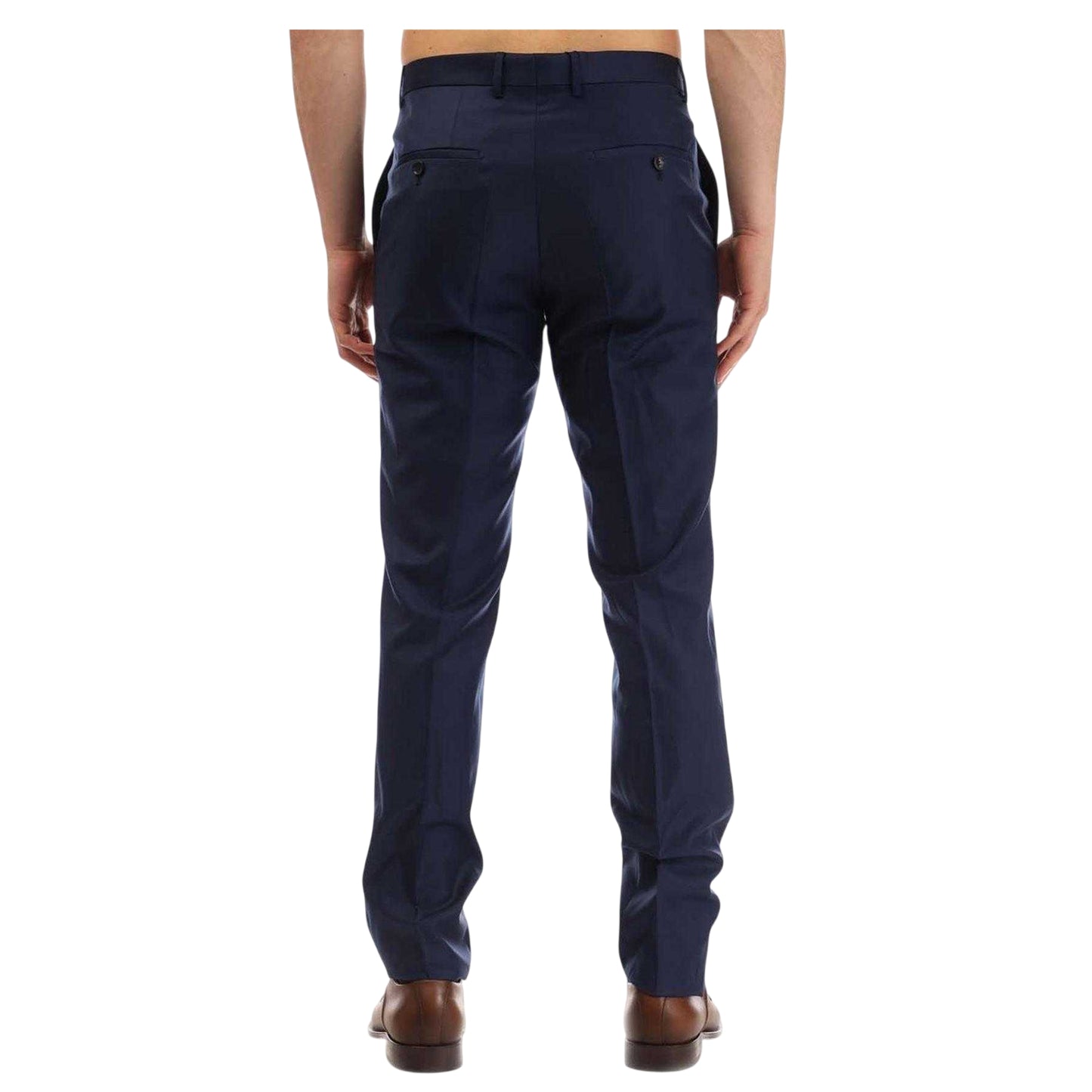 Dark Blue - Back - Boss Mens T-Glover3 Regular Trousers