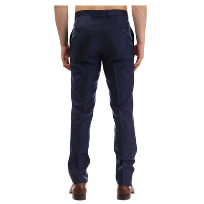 Dark Blue - Back - Boss Mens T-Glover3 Regular Trousers