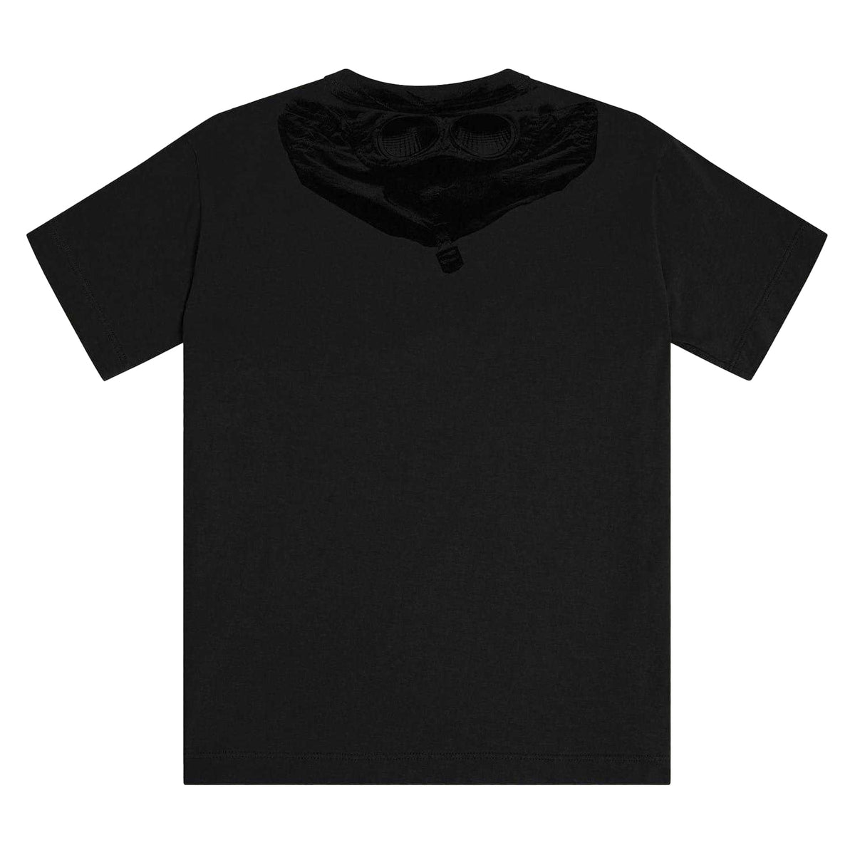 Black - Back - C.P. Company Boys Goggles Premium Cotton Regular T-Shirt