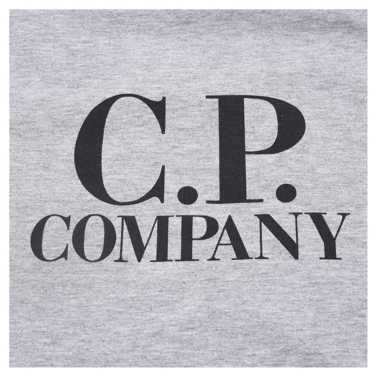 Grey - Side - C.P. Company Boys Goggles Premium Cotton Regular T-Shirt