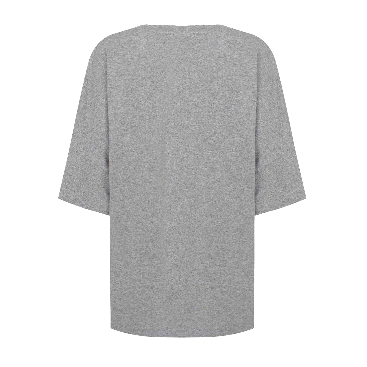 Light Grey - Back - French Connection Womens-Ladies Tally Oversized T-Shirt