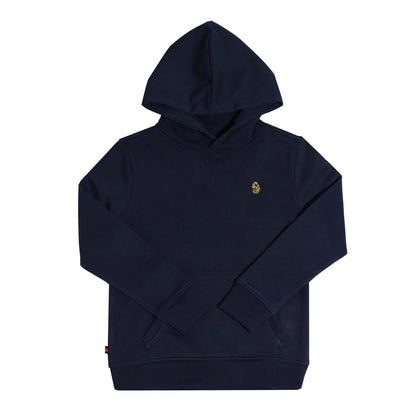 Navy - Front - Luke 1977 Childrens-Kids Sneakerfreak Pullover Hoodie