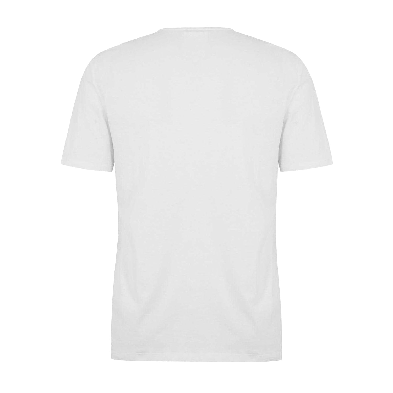 White - Back - Armani Exchange Mens Icon Cotton Regular T-Shirt