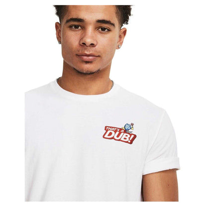White-Taxi Yellow - Back - Under Armour Mens Curry Goat Regular Short-Sleeved T-Shirt