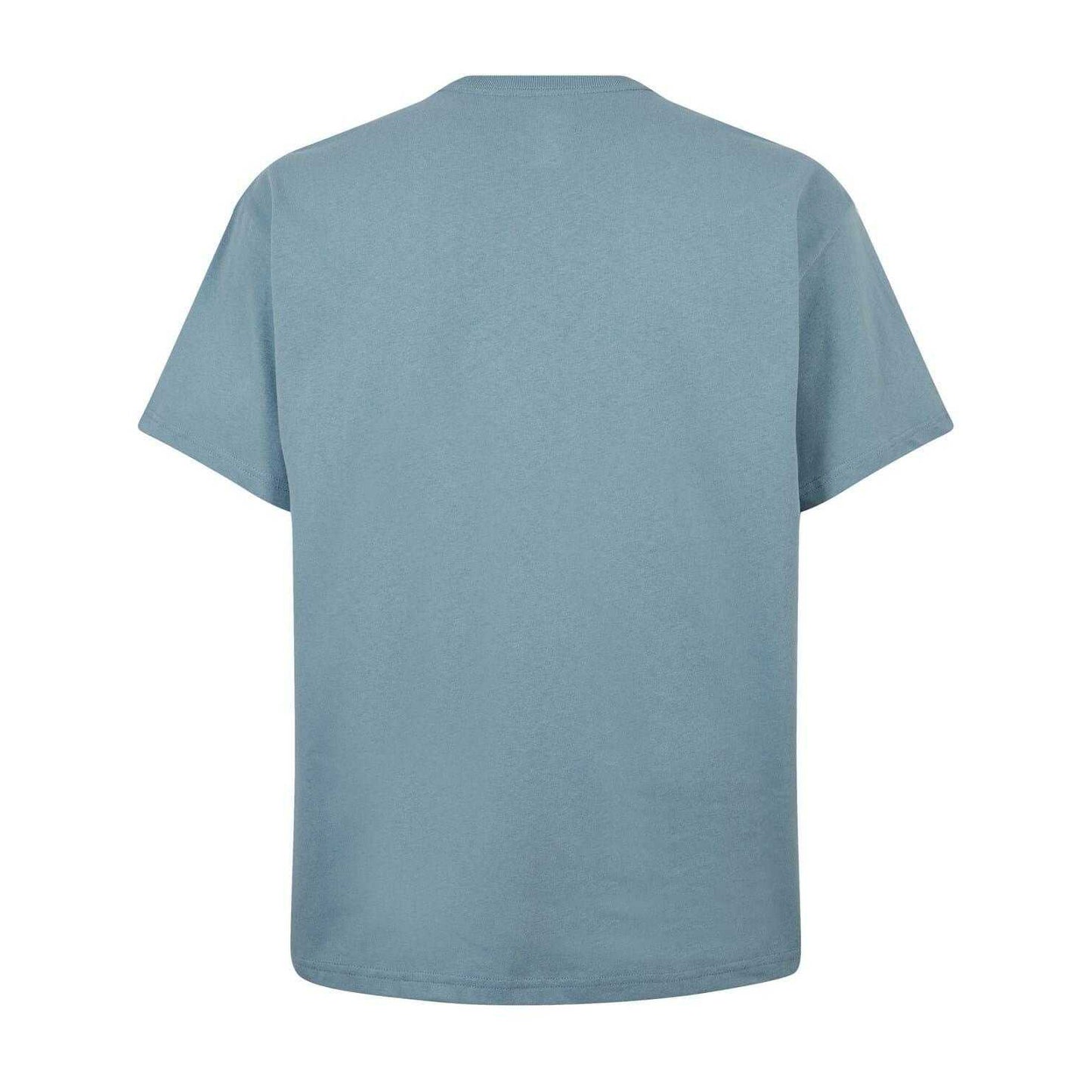 Blue - Back - Converse Mens Embroidered Logo Cotton Relaxed Fit T-Shirt