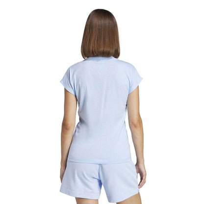 Glow - Back - Adidas Womens-Ladies Linear Cotton T-Shirt