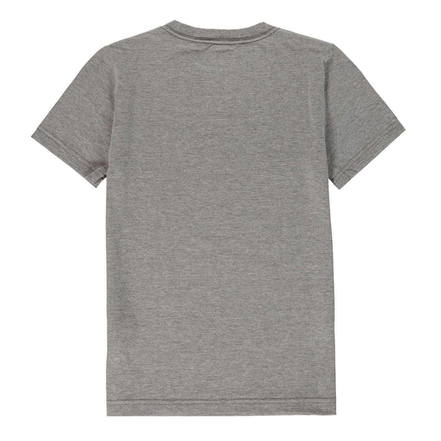 Carbon Heather - Back - Air Boys Logo Polycotton T-Shirt